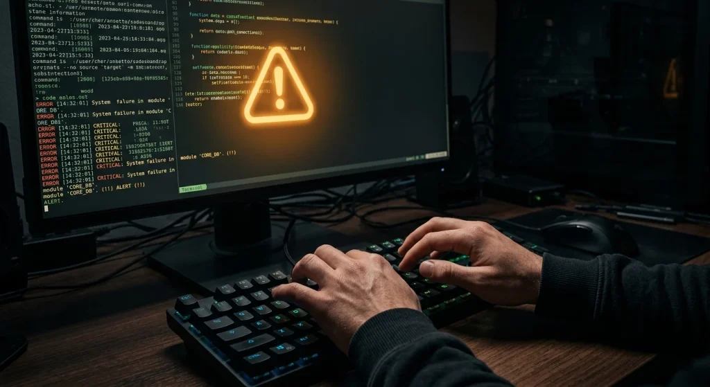 Claude Code Deep-Dive: Autonomous CLI Software Engineering 5 Developer reviewing Claude Code autonomous output with caution — best practices for AI software engineering